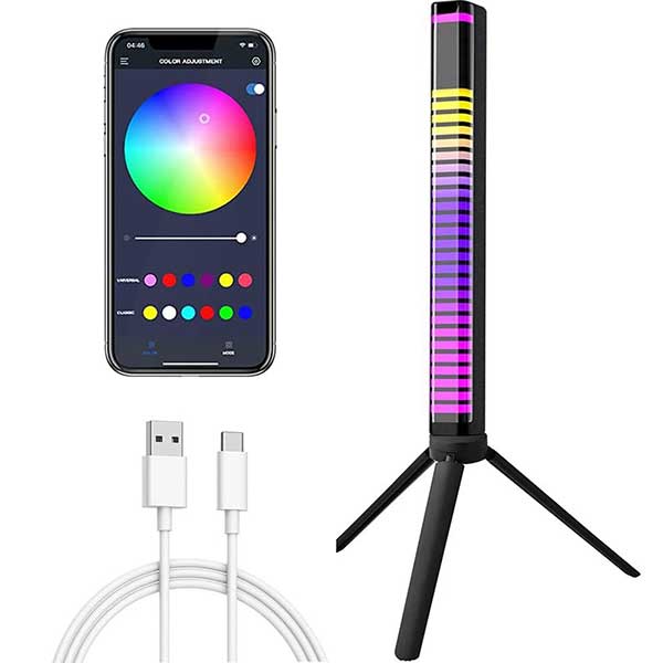 Experience Brilliance: 3D RGB Rhythm Light for Vibrant Ambiance